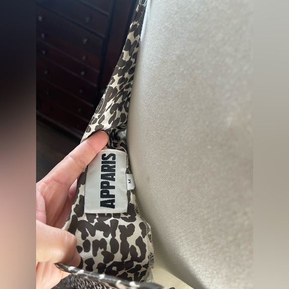 APPARIS animal print long midi slip dress medium - Picture 7 of 10